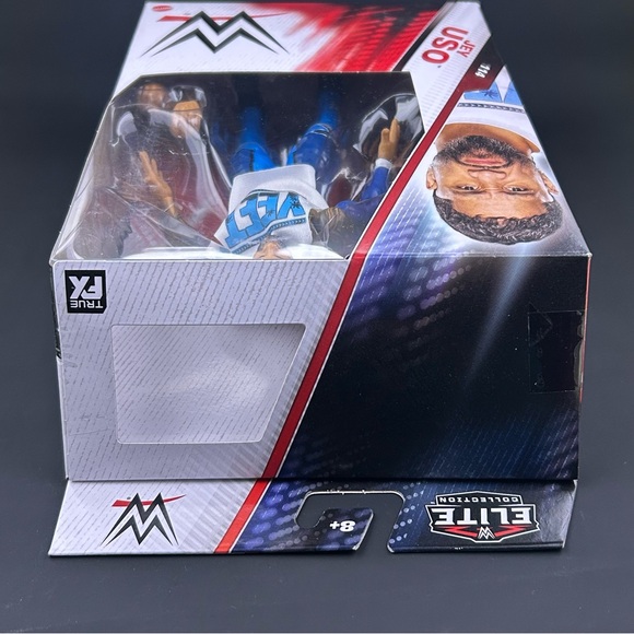 Mattel WWE Elite 114 Jey Jimmy Uso Wrestling Figures 2024 Blue Pants Chase YEET - Picture 7 of 15